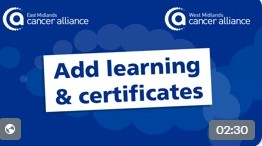 Add learning and Certificates